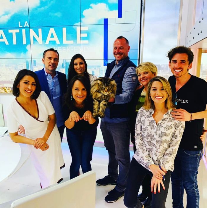 Invité sur le plateau de LCI