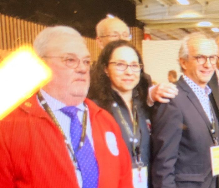 Avec notre ministre de l’agriculture 